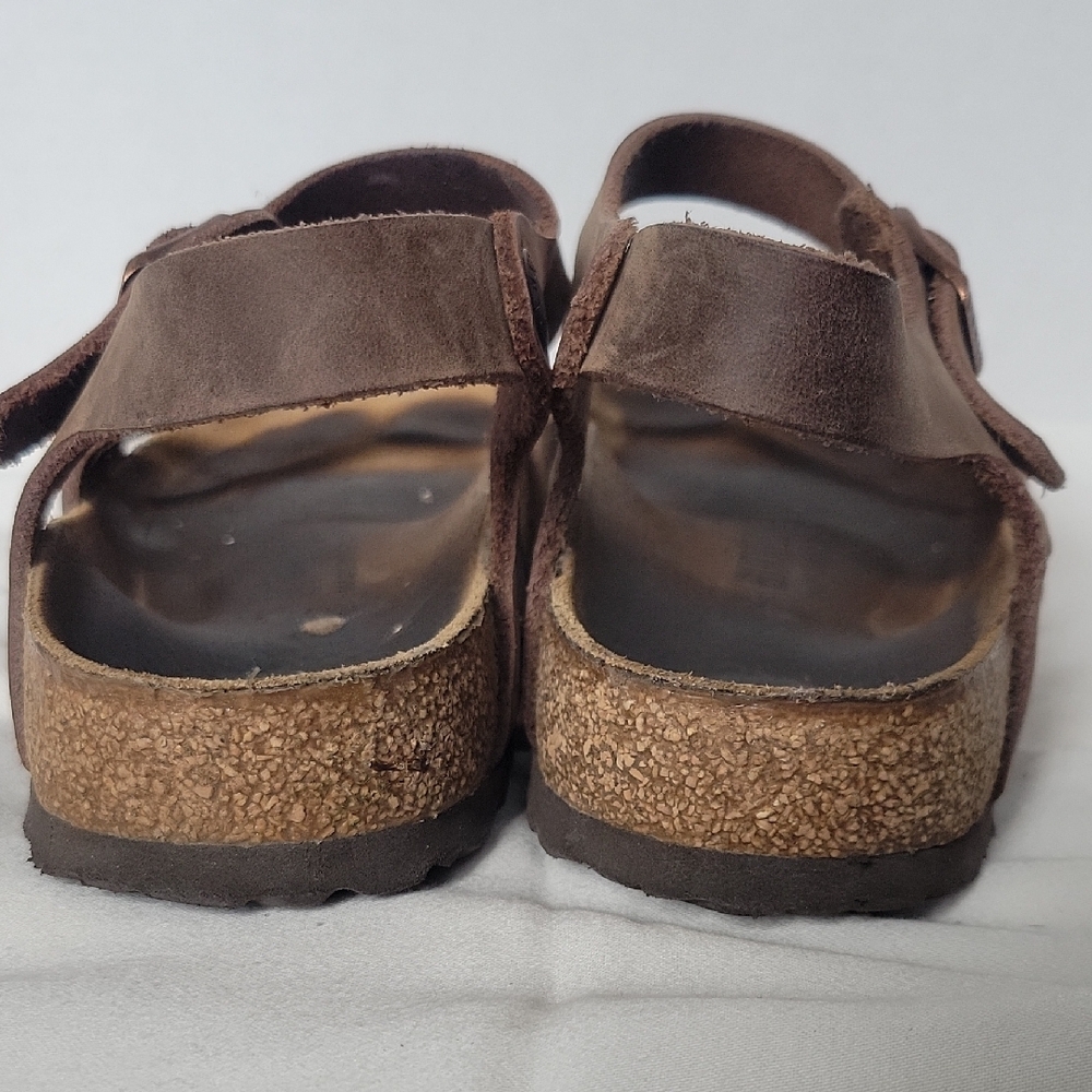 Birkenstock Women's Bali Oiled Leather Habana Sandals Size EU 39 - Picture 4 of 5